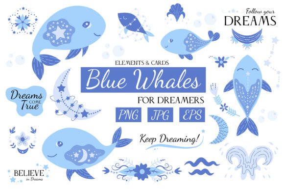 Blue Whale Clipart & Pre-made Cards: A Deep Dive for Dreamers