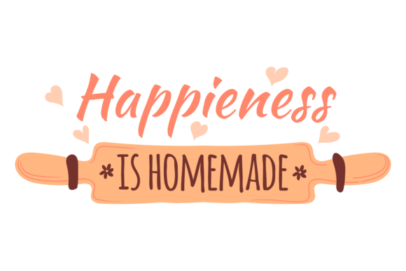 Happiness is Homemade: Kitchen Decorative Lettering