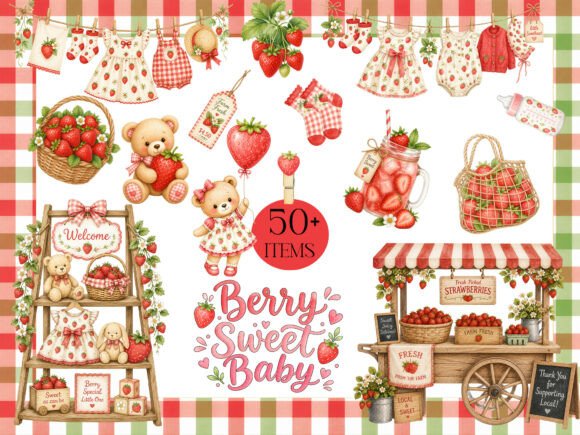 Strawberry Sweet Harvest Baby Collection: A Designer's Field Guide